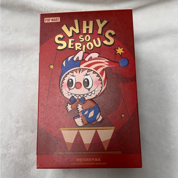 [Secret] Why So Serious? Plush Pendant [Bubblegum]